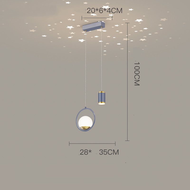 Élégance Aérienne et Éclairage Raffiné - Lampe Suspendue