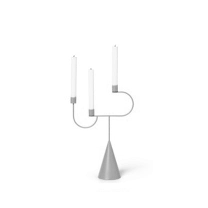 La elegancia de la sencillez: candelabro moderno y minimalista